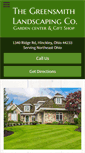Mobile Screenshot of greensmithlandscaping.com